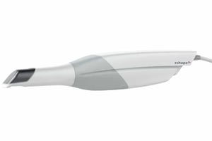 Scanner intraorale di ultima generazione per impronte digitali dentali ad alta precisione.